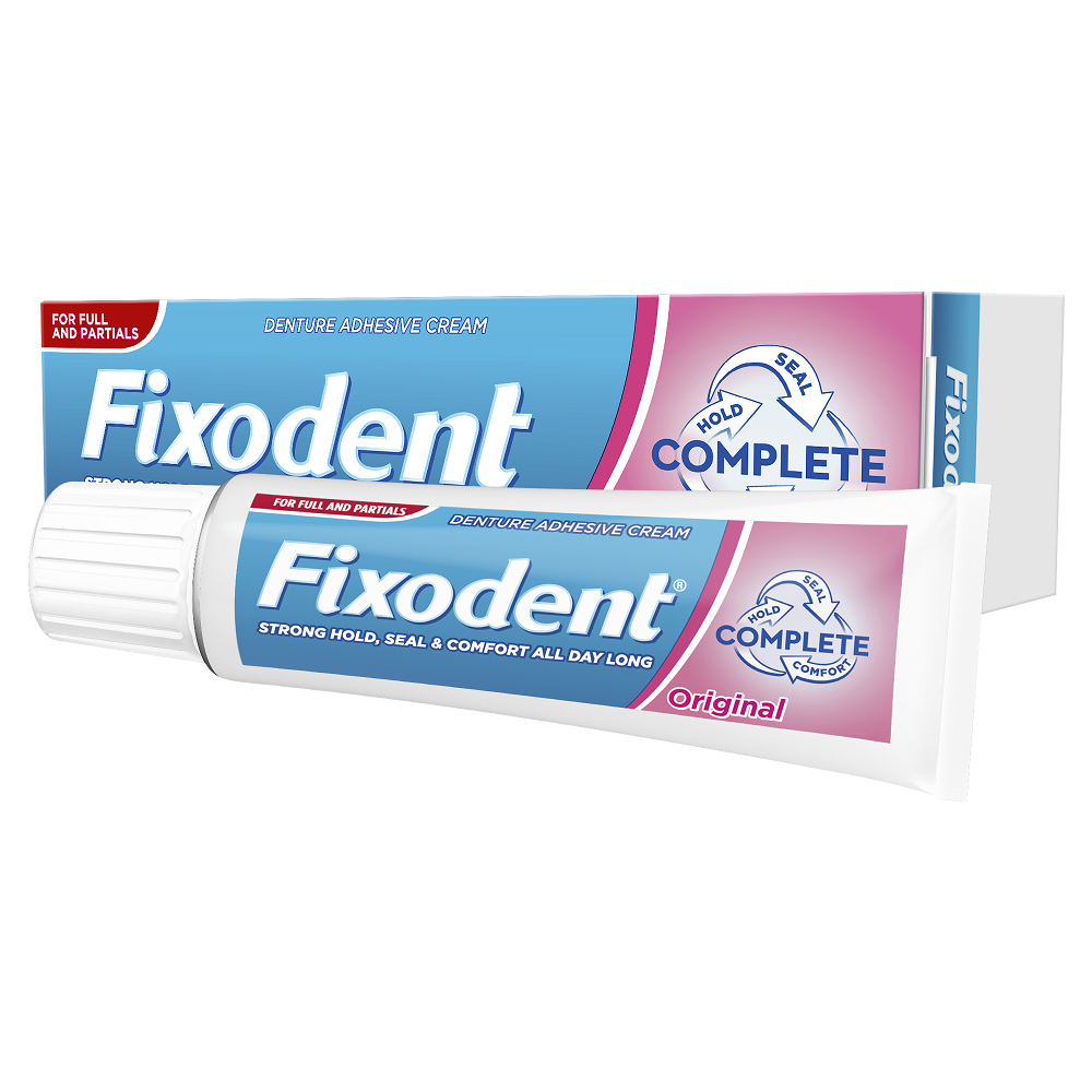 Crema adeziva pentru proteza dentara Original, 40 g, Fixodent Complete 