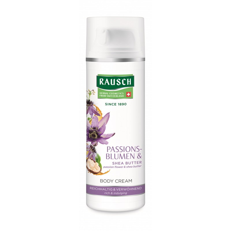 Crema de corp cu Passiflora, 150 ml, Rausch 