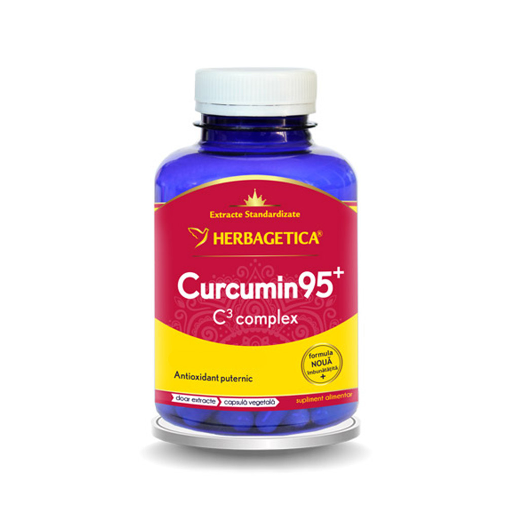 Artro Curcumin 95 - Herbagetica, 60 capsule (Articulatii) - genunetwork.ro
