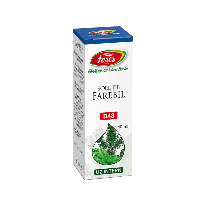 Farebil solutie, D48,10 ml, Fares