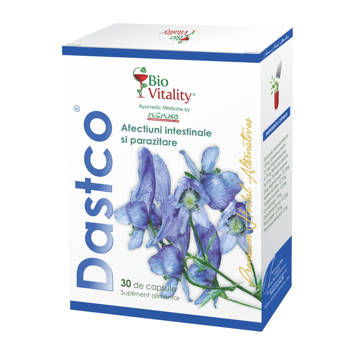 Dastco, 30 capsule, Bio Vitality