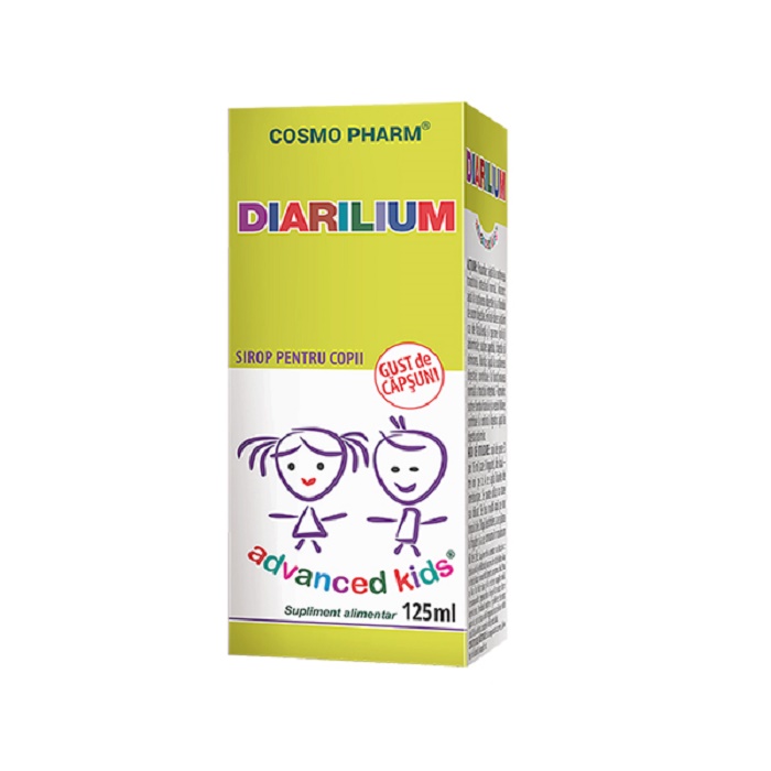 Sirop antidiareic Diarilium, 125 ml, Cosmopharm