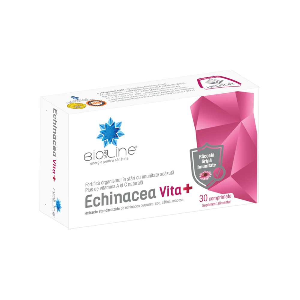 Echinacea Vita BioSunLine, 30 comprimate, Helcor
