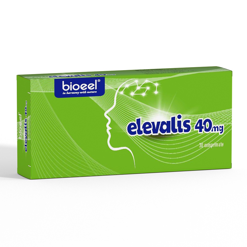Elevalis Ginko Biloba 40 mg, 30 comprimate, Bioeel