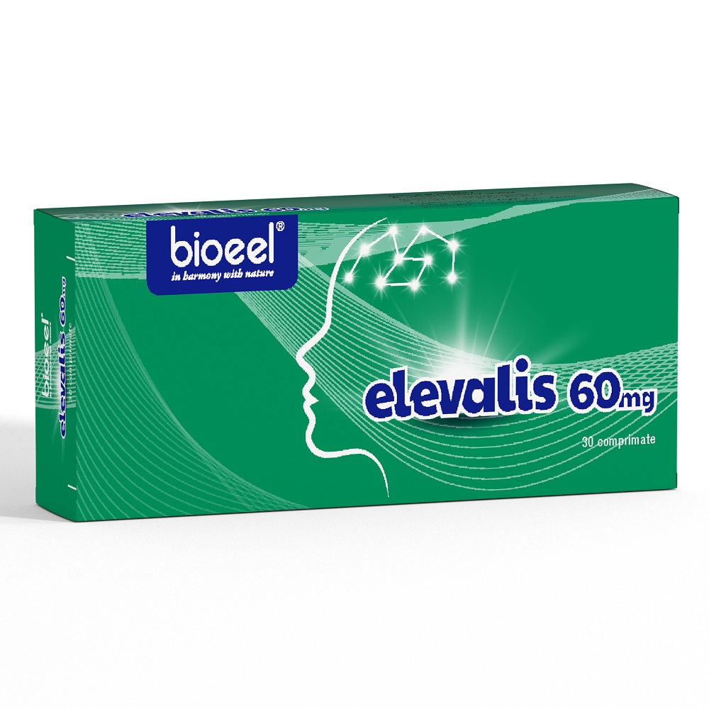 Elevalis Ginko Biloba 60 mg, 30 comprimate, Bioeel