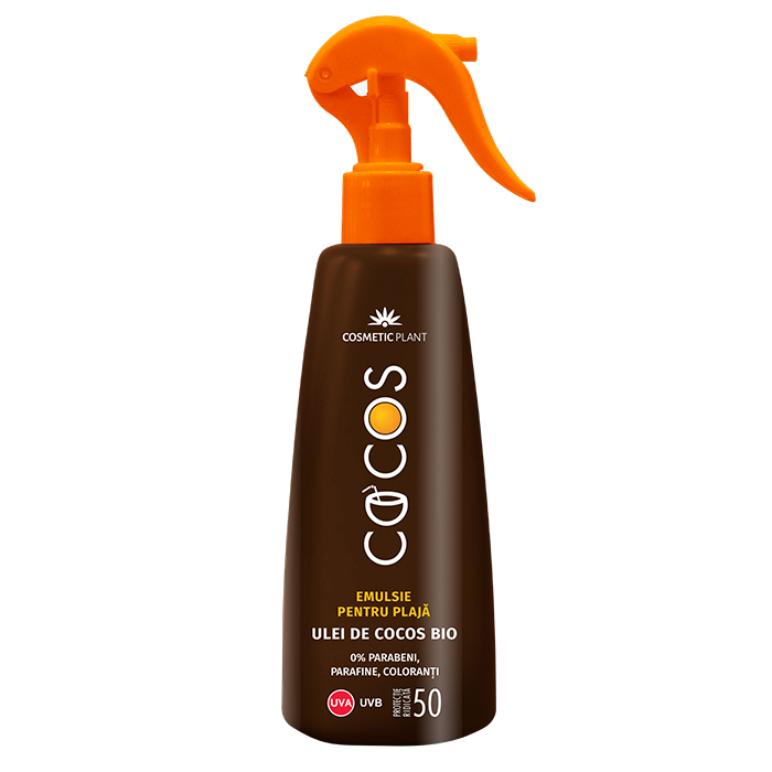 Emulsie Cocos SPF 50 Sun, 200 ml, Cosmetic Plant