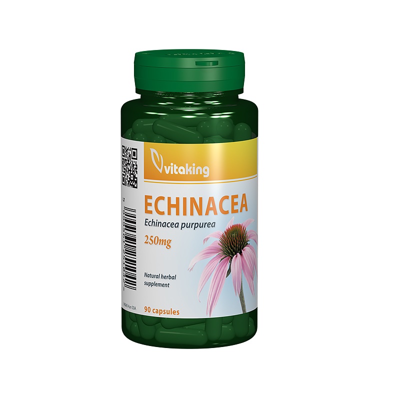 Extract de Echinacea, 250 mg, 90 capsule, Vitaking