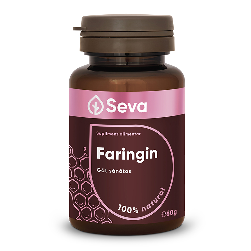 Faringin, 60 comprimate masticabile, Seva