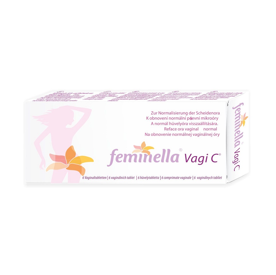 Feminella Vagi C, 6 comprimate vaginale, Angelini