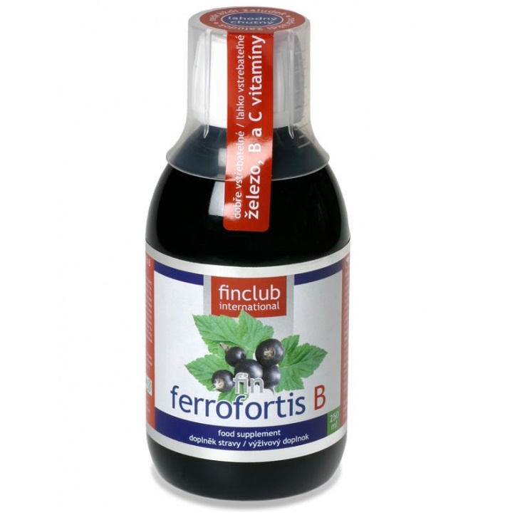 Ferrofortis B, 250 ml, Finclub