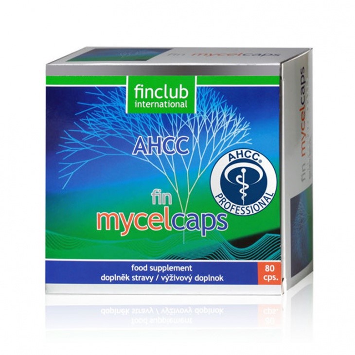 Fin Mycelcaps AHCC, 80 capsule, Finclub
