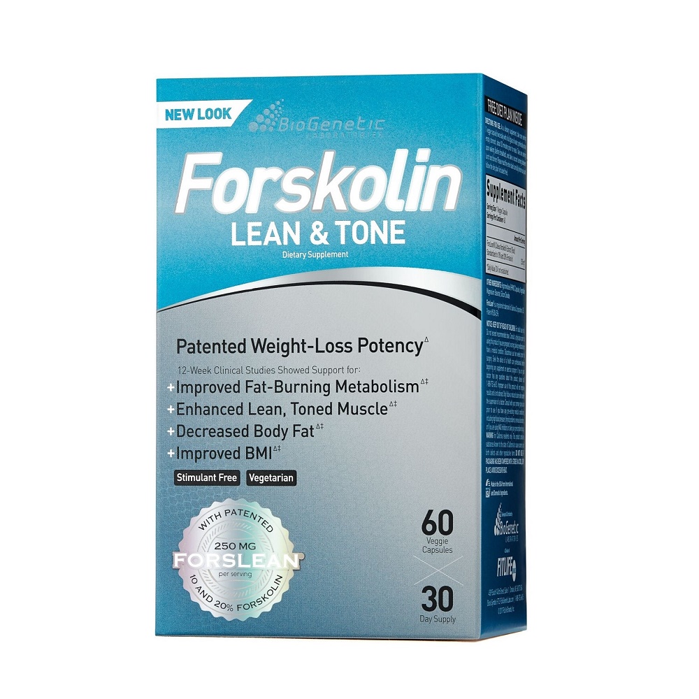Forskolin Lean & Tone (369125), 60 capsule, GNC