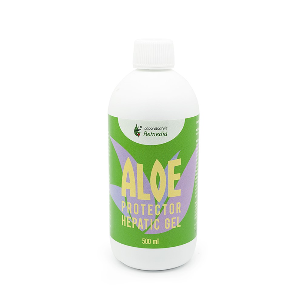 Gel natural de Aloe Vera Protector Hepatic, 500ml, Remedia