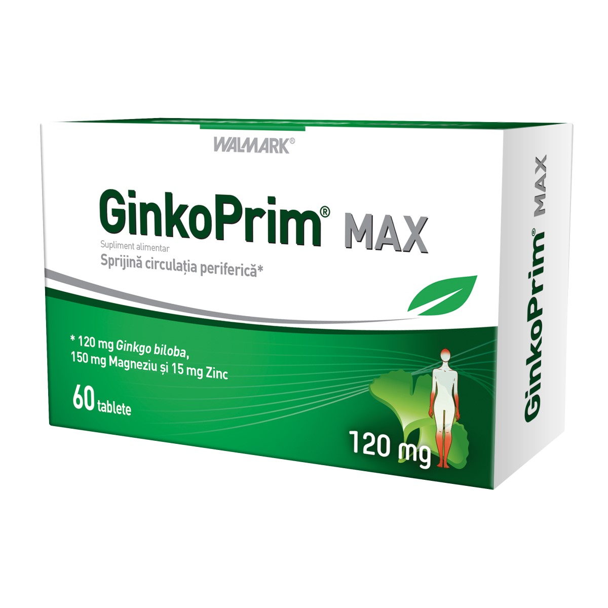 GinkoPrim Max 120mg, 60 tablete, Walmark