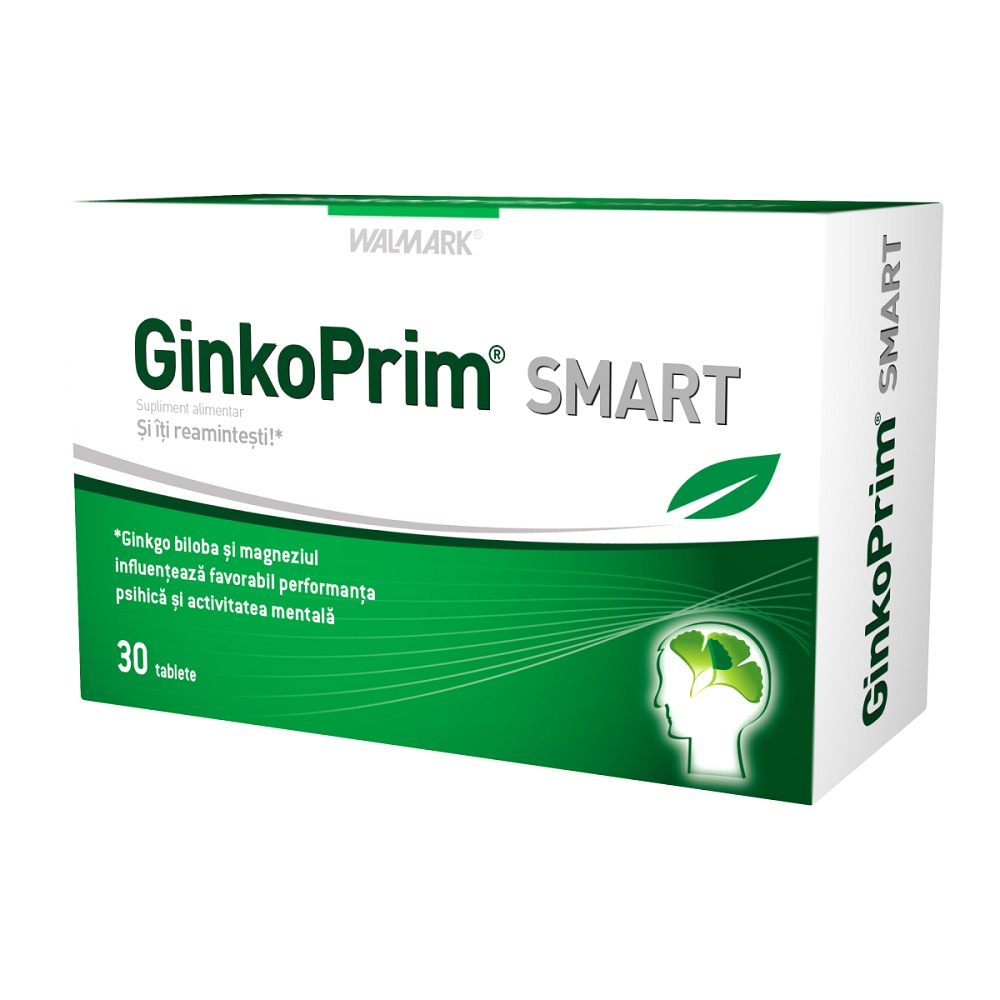 GinkoPrim Smart, 30 tablete, Walmark