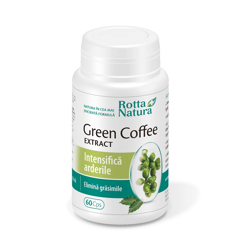 Green Coffee, 60 capsule, Pro natura