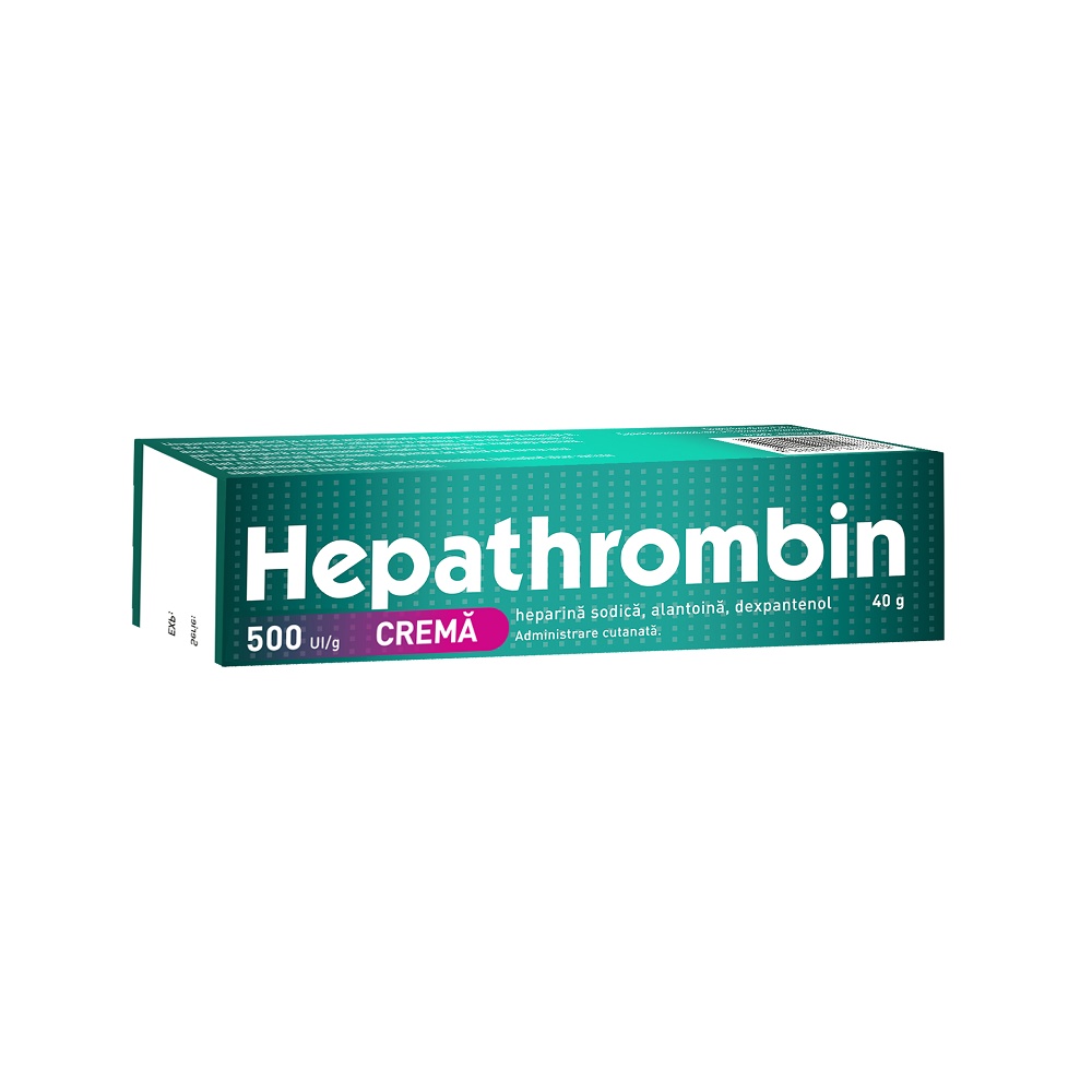 Hepathrombin crema UI/g, 40 g, Hemofarm : Farmacia Tei