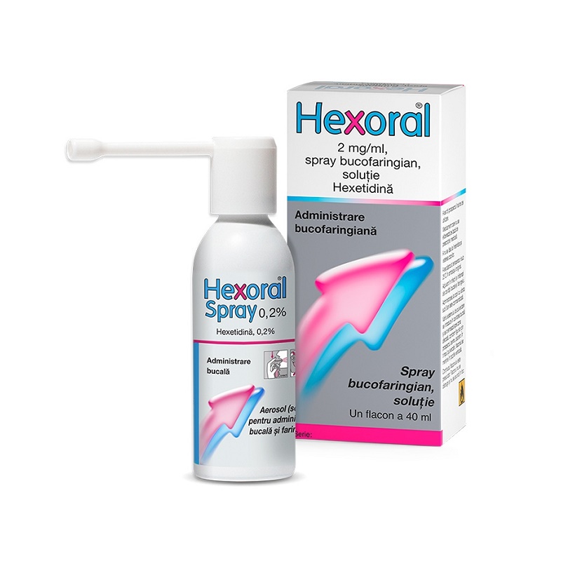 Hexoral spray, 2 mg/ml, 40 ml, Johnson&Johnson