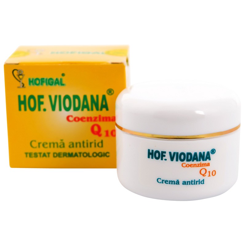 Crema antirid cu Coenzima Q10 Hof Viodana, 50 ml, Hofigal