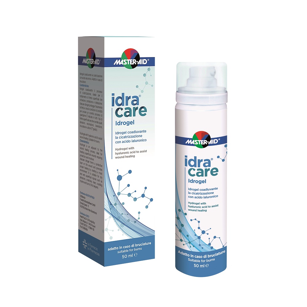 IDRA CARE Idrogel Master-Aid, gel cicatrizant cu acid hialuronic, 50 ml, Pietrasanta Pharma