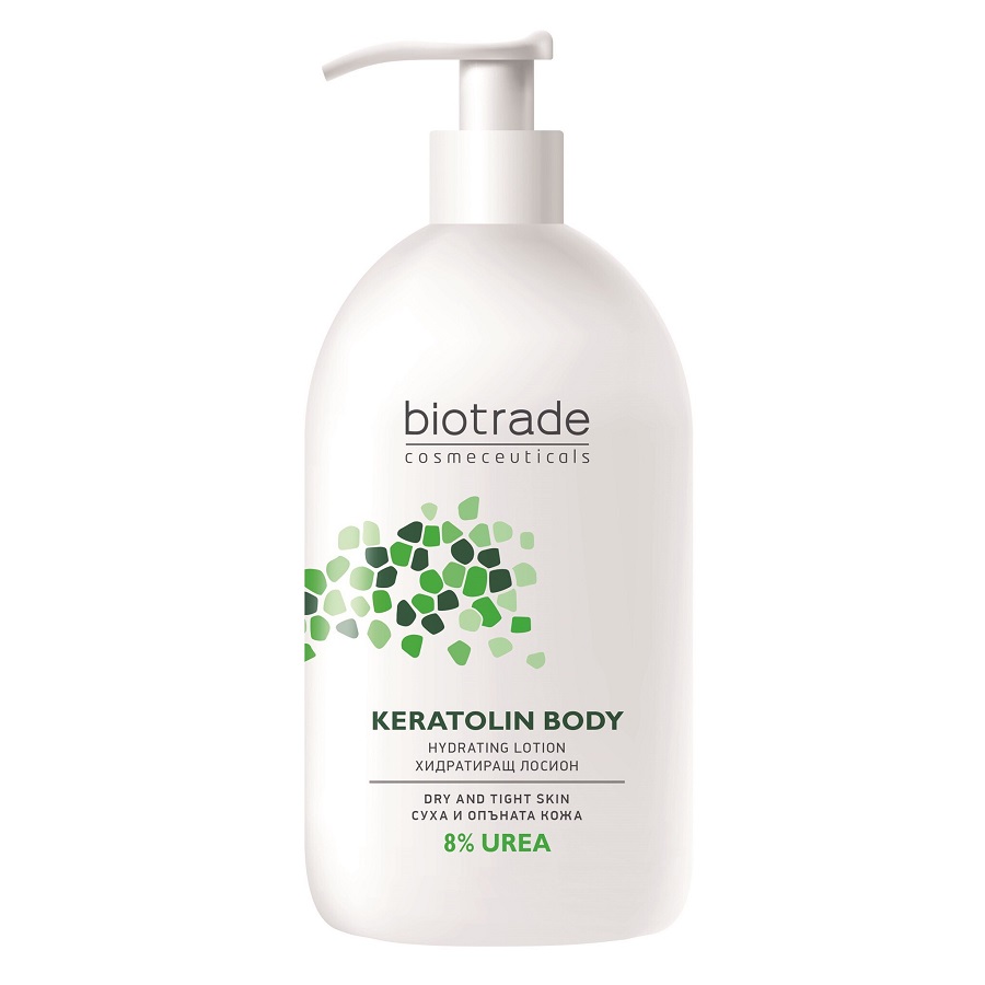 Lotiune de corp cu 8% uree pentru piele foarte uscata Keratolin Body, 400 ml, Biotrade