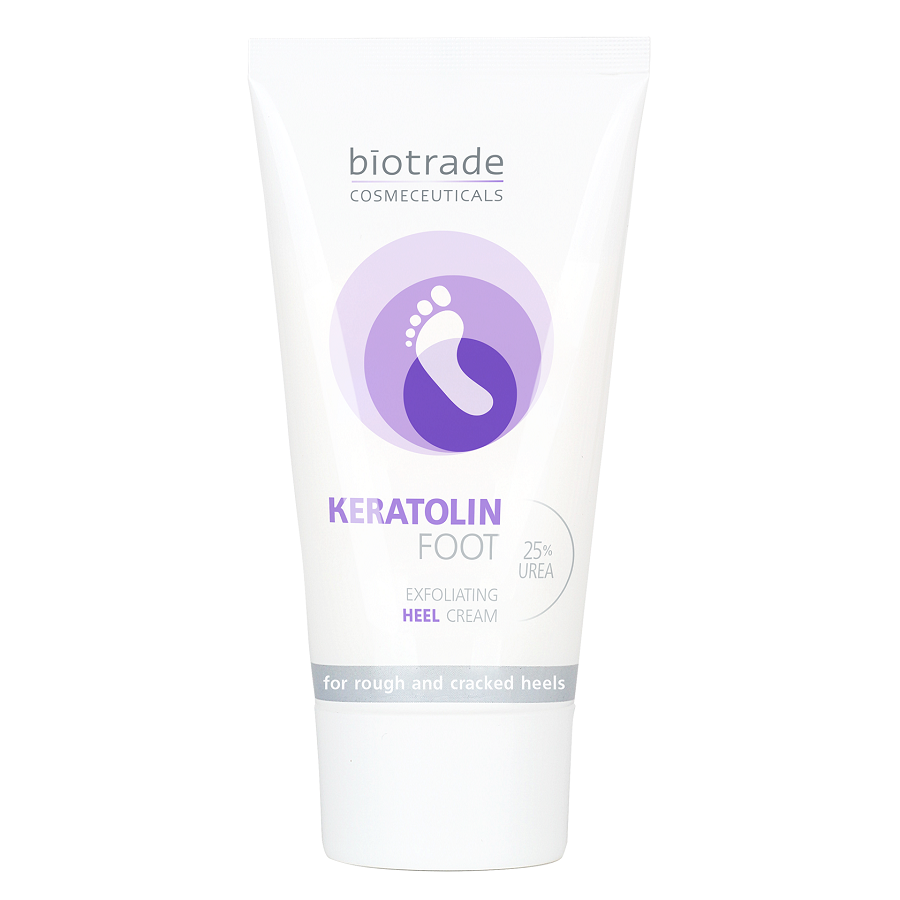 Crema exfolianta pentru picioare cu 25% uree Keratolin Foot, 50 ml, Biotrade