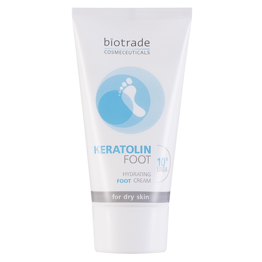 Crema hidratanta pentru picioare cu 10% Keratolin Foot, 50 ml, Biotrade