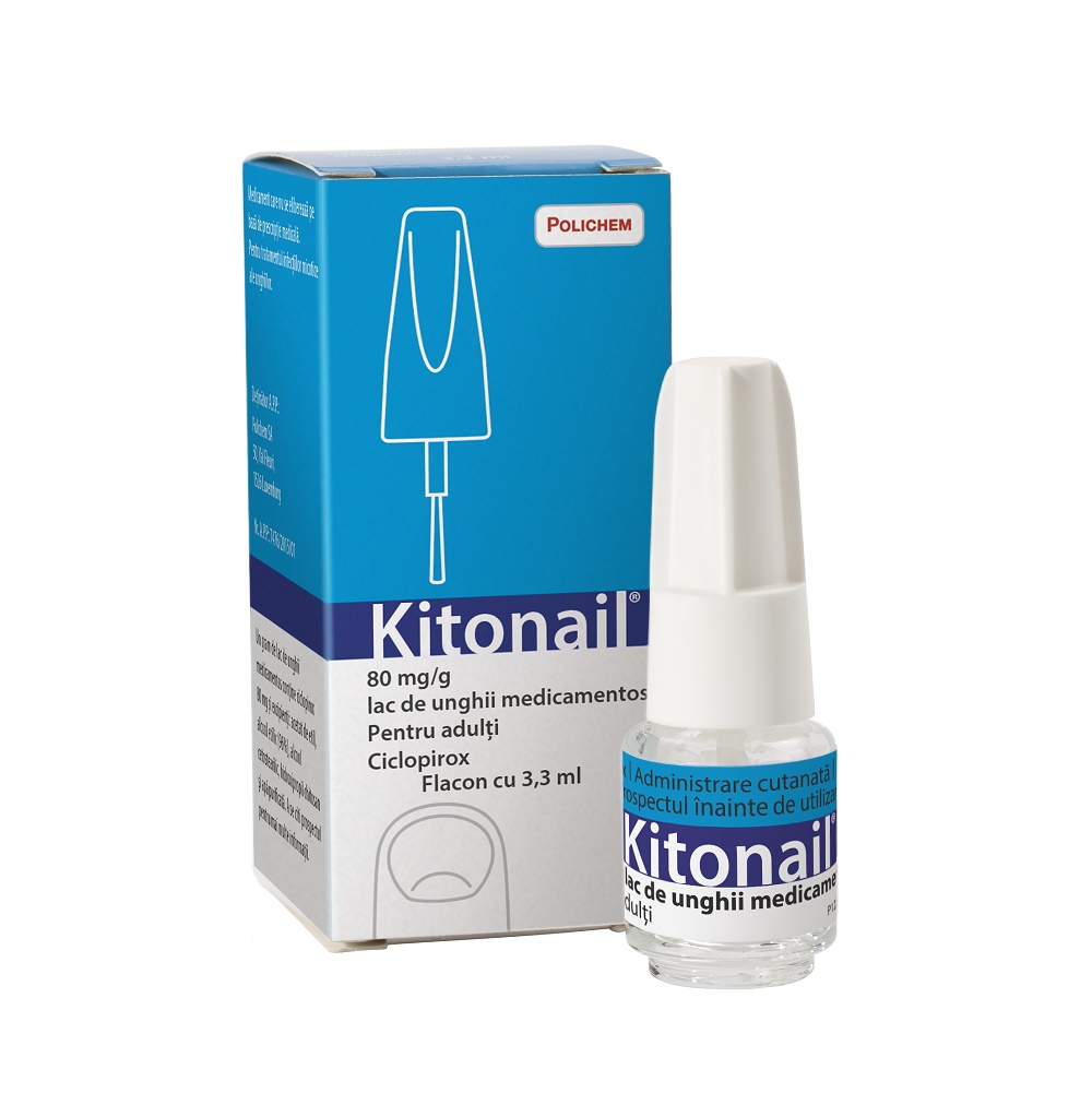 Kitonail, 80 mg/g, 3,3 ml, Angelini