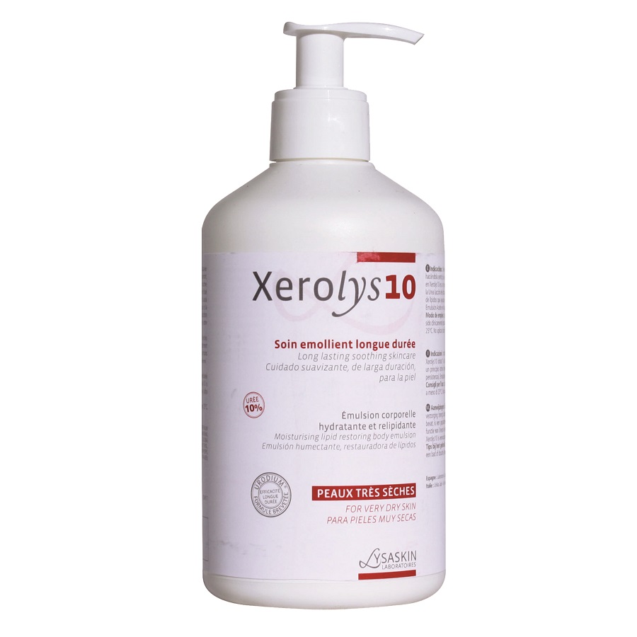 Emulsie pentru piele uscata Xerolys 10, 500 ml, Lab Lyssakin