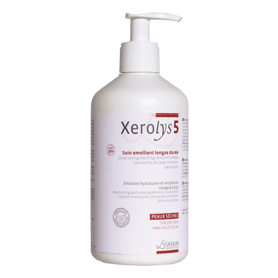 Emulsie pentru piele uscata Xerolys 5, 500 ml, Lab Lyssakin
