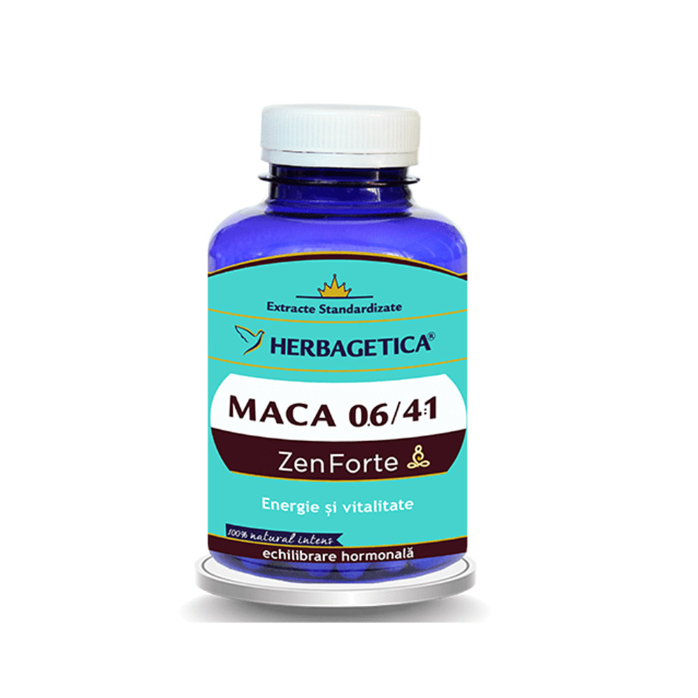 Maca Zen Forte 06/41, 120 capsule, Herbagetica