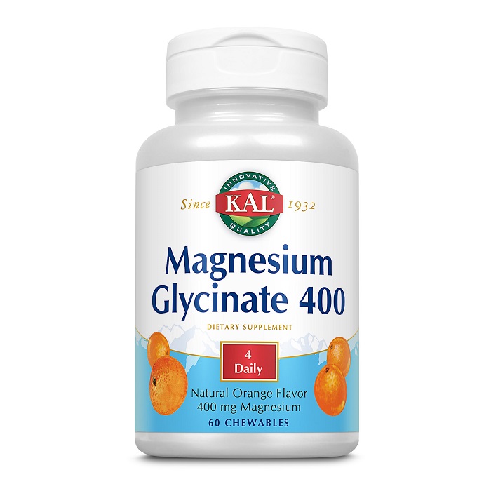 Magnesium Glycinate Kal,, 400 mg, 60 tablete, Secom