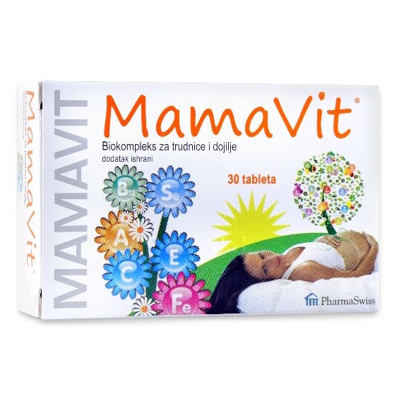Mamavit, 30 comprimate, PharmaSwiss