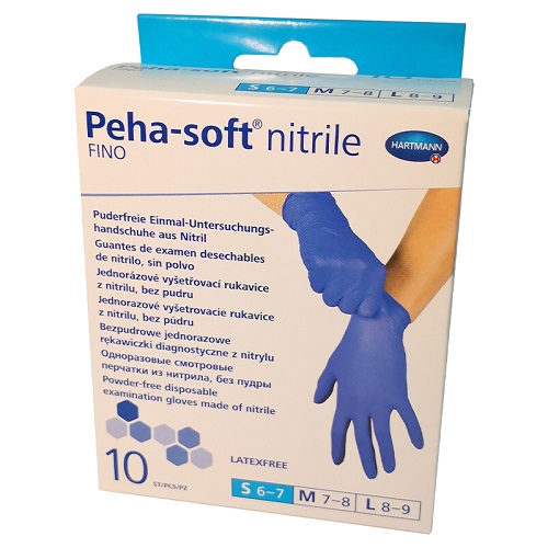 Manusi din nitril matimea S (6-7) Peha-Soft FINO : Farmacia Tei online
