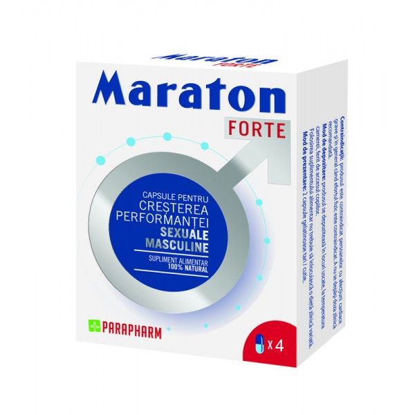 Maraton Forte, 4 capsule, Parapharm
