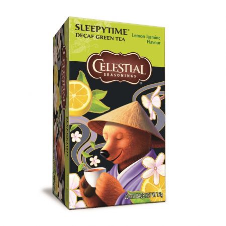 Ceai Sleepytime Decaf Green Tea, 20 plicuri, Celestial