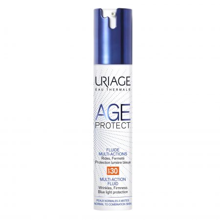 Fluid antiaging multi-action cu SPF 30 Age Protect, 40 ml, Uriage