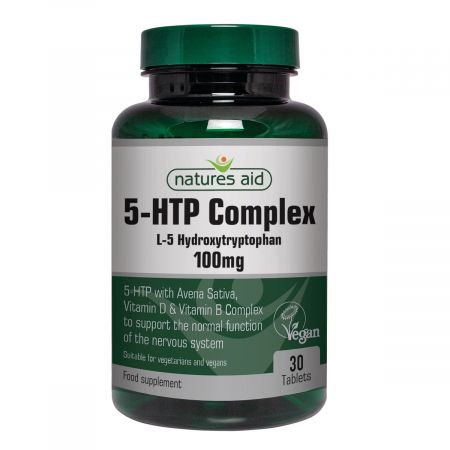 5-HTP Complex, 30 comprimate, Natures Aid
