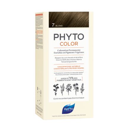 Vopsea Phytocolor, Nuanta 7 blond, 50 ml, Phyto