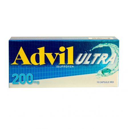 Advil Ultra, 10 capsule moi, Gsk