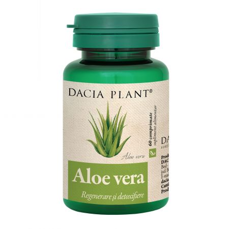 Aloe Vera, 60 comprimate, Dacia Plant