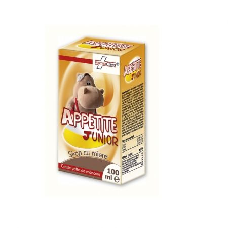 Appetite Junior sirop cu miere , 100 ml - FarmaClass