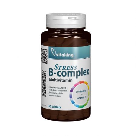 B-complex Stress, 60 tablete, VitaKing
