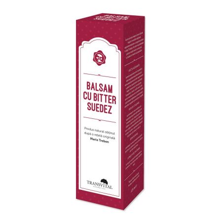 Balsam cu bitter suedez, 125 ml, Transvital