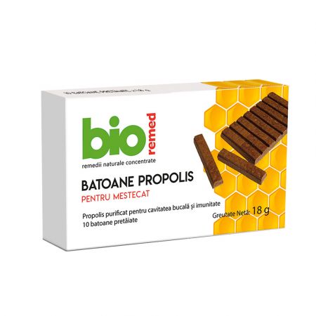 Batoane propolis, 18g, Bioremed