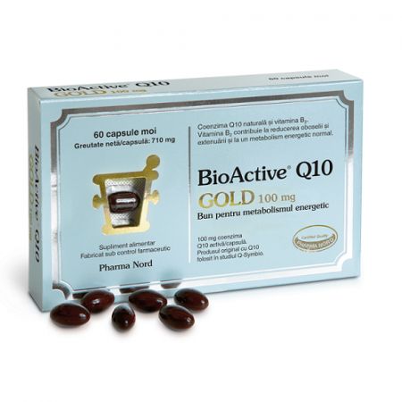 BioActive Q10 Gold 100 mg, 60 capsule, Pharma Nord