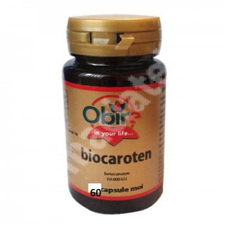 Biocaroten, 60 capsule, Obire