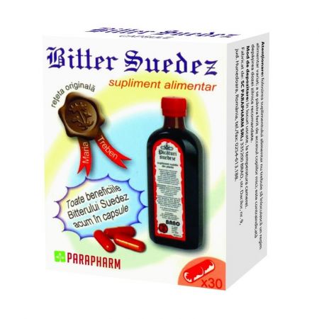 Bitter Suedez, 30 capsule, Parapharm