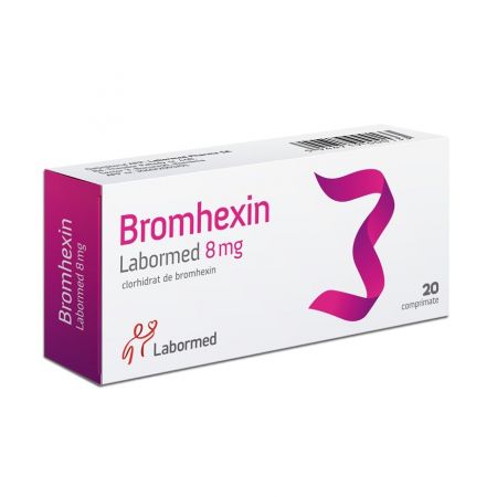 Bromhexin, 8 mg, 20 comprimate, Labormed