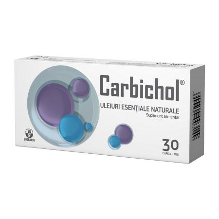 Carbichol, 30 capsule moi, Biofarm